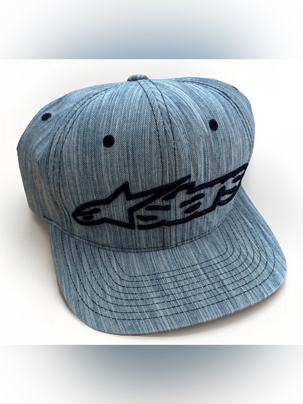 Alpinestars Hat SnapBack Astars SAMPLE Flat Peak Motorcycle MX Cap